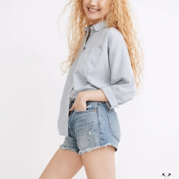 Madewell Jean Shorts - Picture 3 of 8